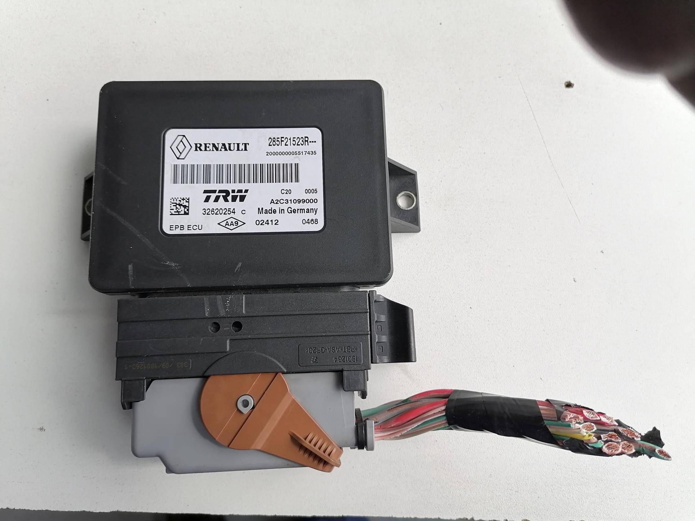 Centralina freno stazionamento elettromeccanico